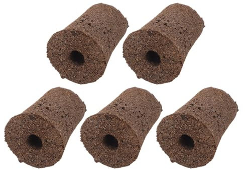 50 Stück Keimerde-Block-Set, Samen-Starter-Erde, Kindergarten-Erde, Schnelle Wurzelstopfen für Gemüse, Blumen, Torf, Boden, Anbau, Pflanzen, Keimung(D)