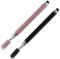 AIYVELU 2 Tablet Pens, 2-in-1 Touchscreen Pen, Rubberised Stylus, Highly Sensitive and Accurate Touchscreen Pen, Tablet Stylus for iPad Samsung Tablet (Black + Rose Gold)