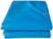 Telo/Telone in PVC 650gr/mq con Occhielli in Alluminio, Rinforzato, tipo da camion, Impermeabile, Copritutto Da Esterno, Vari Colori, Made in Italy – misure 2,87 x 4 mt (12mq), Azzurro