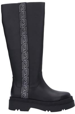 LIU JO Scarpe Donna Stivale Love 51 - Boot in Ecopelle Nero D25LJ17 SF4049 EX174 22222 35