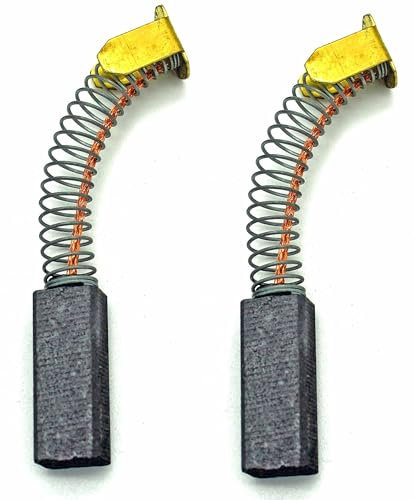 RC-156 Kohlebürsten Paar, Kohlen 6x8x20mm für z.B. diverse Black & Decker/DeWalt Schleifmaschine ANS oder Bohrmaschine 23 2V oder universal