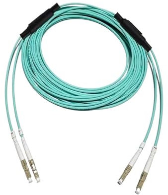 Gepanzertes Glasfaser-Patchkabel 2 Adern 70 m 2C SM MM OM1 OM2 OM3 Indoor Outdoor LC SC FC ST LSZH TPU FTTH Jumper 2 Adern 70 m(SC-SC,2C Aqua OM3)