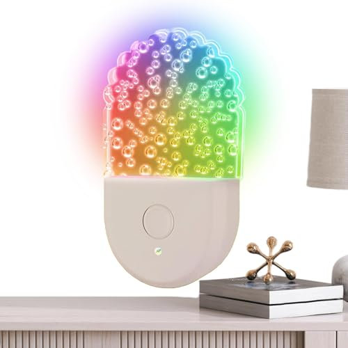 GkgWuxf Veilleuse à brancher, veilleuses à brancher pour prise murale | Veilleuse LED à prise murale à 6 couleurs changeantes pour - Veilleuse LED multicolore enfichable pour escalier, couloir,