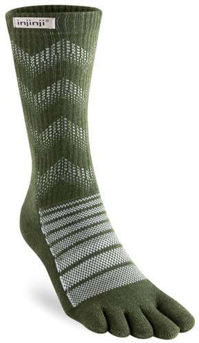 Injinji Unisex Outdoor Midweight Crew Wool Socken