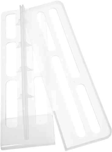 HYTROVE Polypropylen Kühlschrankteiler, 1 Stück Packung, Transparent