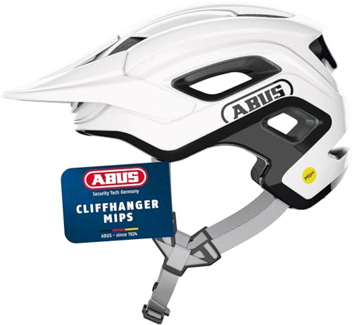 ABUS MTB-Helm Cliffhanger MIPS - Fahrradhelm für anspruchsvolle Trails - mit MIPS Aufprallschutz & großen Lüftungsöffnungen - für Damen und Herren