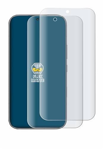 BROTECT Full-Cover Schutzfolie Matt für Honor 600 (2 Stück) - Full-Screen Displayschutz-Folie, 3D Curved, Anti-Reflexion