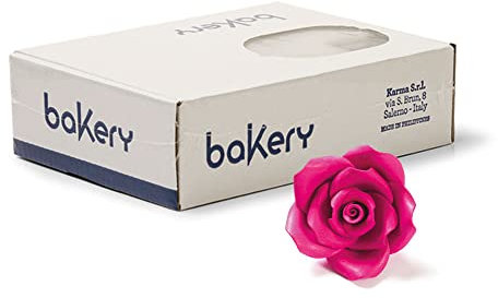 Decora 0500046 Confezione Maxi da 30 Rose Medie Fucsia