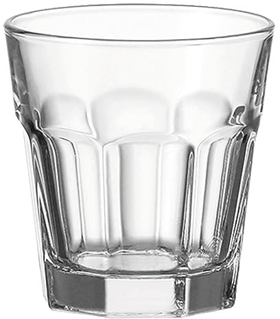 montana skip Wasser-Gläser, 6er Set, spülmaschinengeeignete Saft-Gläser, Trink-Becher aus Glas im klassischen Stil, Getränke-Set, 270 ml, 057392