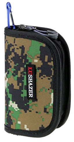 SGerste Angellöffel Köder Angeltasche Brieftasche Spinner Köder Aufbewahrungskoffer Metall Jigbait Jig Löffel Tasche - Farbe B, camouflage, Retro