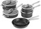 ZWILLING Motion Nonstick Hard-Anodized 10-Piece Cookware Set in Grey, Dutch Oven, Fry pan, Saucepan