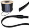 Lumonic 10m Geflechtschlauch 5mm (3-7mm) I Gewebeschlauch Kabel aus Polyester in Schwarz I Kabelschlauch, Schutzschlauch, Kabelschutz, Kabelummantelun