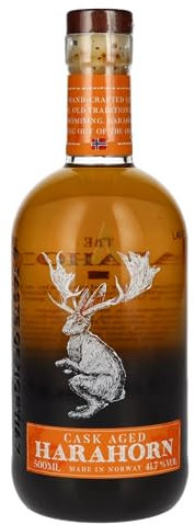 Harahorn Norwegian Cask Aged Gin 41,70% 0,50 Liter