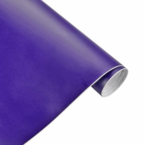 Uposao Rouleau De Film De Voiture en Vinyle Mat, Étanche Mat Film Vinyle Autocollant à Bulles d'air Autocollant De Voiture Adhésif pour Voiture, Ordinateur, Moto, Véhicule, 200x50cm