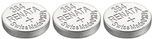 RENATA Lot de 3 Piles Bouton Silver Oxyde 364 / SR621 SW 0% Mercure