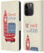 Head Case Designs Reise Das Beste Von London Leder Brieftaschen Handyhülle Hülle Huelle kompatibel mit Apple iPhone 15 Pro