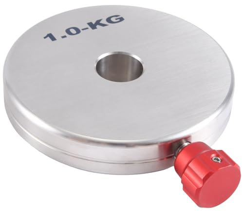 Lckiioy 1Kg Gegengewicht Edelstahl Schwerer Hammer Innenloch 20.5MM Teleskop Fitting Äquatorial Instrument Teleskop Teile