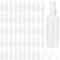 KOHAND 50 Pack 100ml Clear Plastic Spray Bottles with Lids, Refillable Small Spray Bottles with 5 Funnels, Clear Travel Containers Fine Mist Spray Bottles for Cleaning, Travel, Makeup