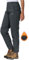 YSENTO Damen Softshellhose Winter Wanderhose Skihose wasserdichte Warm Gefüttert Thermohose Outdoorhose Trekkinghose(Dunkelgrau,S)