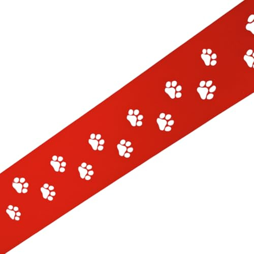 zaun|zu Premium dekor Tapsi | Sichtschutzstreifen mit Lasermuster für Doppelstabzaun | Sichtschutz | Polypropylen | Made in Germany | UV-Stabil | modernes Design | Höhe 19cm Rot 2,55m