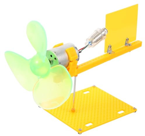TOYANDONA Generador De Viento De para La Aprendizaje De Motor Eólico para Proyectos De Energía y Decoración Científica