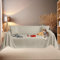 Byour3 - Housse de Canapé 3 4 2 Places Super IMPERMÉABLE Animaux Sauve Sofa Coton Anti-Taches Protège Canapé Anti Poils Chat Chien Enfants Toile Résistant Facile à Nettoyer (Gingembre, 1 Place)