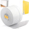 YnewL Nastro Sigillante Impermeabile, 6m Battiscopa in PVC, 50 x 20 Mm Battiscopa con Spatola e Pennello Battiscopa Adesivo Adatto per Cucine, Bagni e Mobili(Bianco)