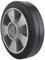 JAZGOT Gummirad für Hubwagen 200x50 mm, Aluminiumnabe, für alle Marken von Hubwagen