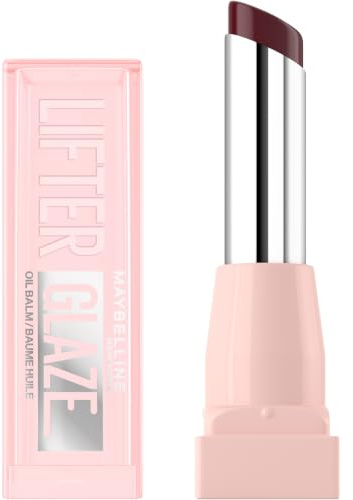 Maybelline New York - Feuchtigkeitsspendender Ölbalsam – glatte und glänzende Lippen – Lackeffekt – angereichert mit Hyaluronsäure und Kirschextrakt – Lifter Glaze – Farbton 010 Espresso Kiss
