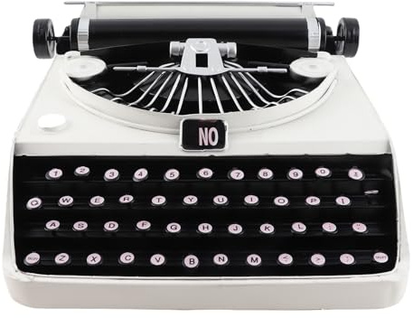 Modèle de Dactylographie Vintage Modèle de Machine à écrire Rétro à la Main