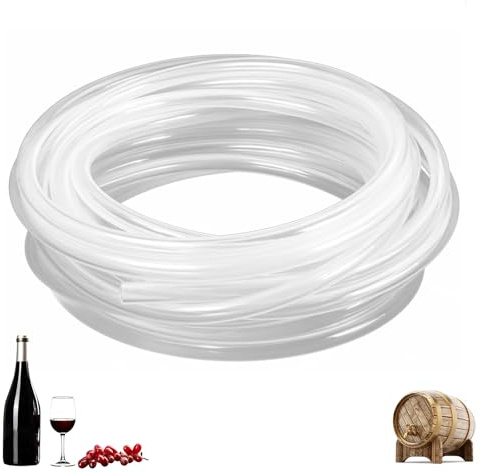 CISSIYOG Pompa Travaso Vino Elettrica,Pompa per Birra Fatta in Casa,Accessori per Pompe a Membrana per liquidi di qualità Alimentare Tubo Flessibile da 4 m