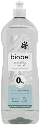 Biobel 0% - Lavavajillas Manual Ecológico - 97% Ingredientes Naturales