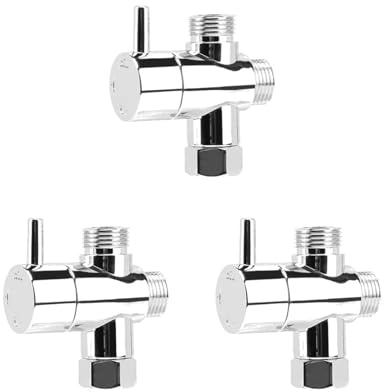 3 Wege Umschaltventil 1-5Pcs Umleitung Ventil Tap Anti-scratch Dusche Kopf Umsteller 3-Weg Arm Bad Teile(3PCS)