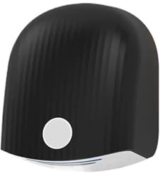 BJdfgE 220 1200W 30M/S Automatischer Händetrockner Heiß Kalt Hochgeschwindigkeitswind Wand-Induktions-Händetrockner for Gewerbliche Badezimmer-Toilette(Black)