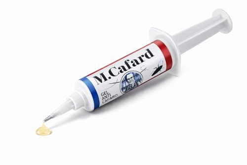 Gel Anti Cafard Professionnel – Seringue 10g Ultra Attractif – Élimine Toute la Colonie (Effet Domino) – Anti Blattes Cuisine Salle de Bain – Résultat Rapide 24-72h