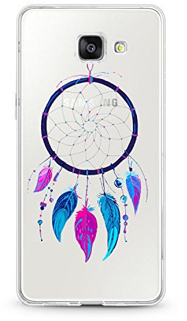 Handyhülle für Samsung Galaxy A5 Version 2016 - Hülle - Transparente Schutzhülle mit Motiv - TPU Silikon Hülle - Case - Cover - Schale - Backcover - Handytasche (Traumfänger 1)