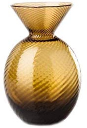 Venini 100.34 TE Rigadin Single Flower Vase Pot Tea