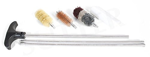 Kit di Pulizia Armi (7 Pezzi) per Calibro 12 * Set di Pulizia Armi Pulizia Cura della Pistola
