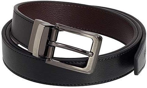Ledergürtel Herren & Damen Gürtel - Leder-Gürtel Breite 30 mm Wendegürtel Schwarz Braun 110 cm Bundweite
