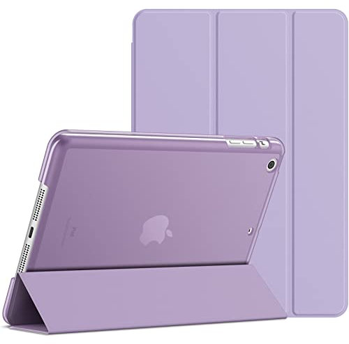 JETech Hülle für iPad mini 1 2 3, Schutzhülle mit Ständer Funktion und Auto Einschlafen/Aufwachen (Helles Lila