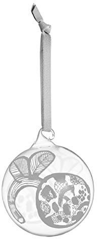 Iittala Oiva Toikka Glaskugel, Glas, klar, Ø 8 cm Höhe 9 cm