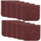 Comfy Cubs Muslin spucktücher 6 Satz große 100% Baumwolle Hand waschlappen 6 Schichten extra saugfähig und weich (Wein, 10er-Pack)