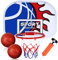 SUPER JOY Basketballkorb fürs Zimmer Mini Innen Tragbarer Basketballkorb Set mit Balls Indoor Kinder Mini Basketball Korb Set Basketballbrett für den Innenbereich Zuhause Büro Party Sportspielzeug