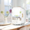vijian Beauty Fridge, 20L Personal Mini Fridge with glass door, AC/DC for home and car for Skincare, Makeup & Cosmetic Products Storage