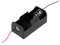 CABLEPELADO Porta batteria piatta | Supporto batteria D LR20 R20 | Include cavo da 200 mm | Tensione totale: 1,5 V (1,5 V per batteria) | Adatto per 1 batteria D LR20 R20
