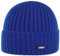 Stetson Varnell Kaschmirmütze Damen/Herren One Size (ca. 55-61 cm) - 100% Kaschmir - Wintermütze - Breiter Umschlagrand - Kuschelig warm - Länge 22 cm - Strickmütze Herbst/Winter Royalblau One Size