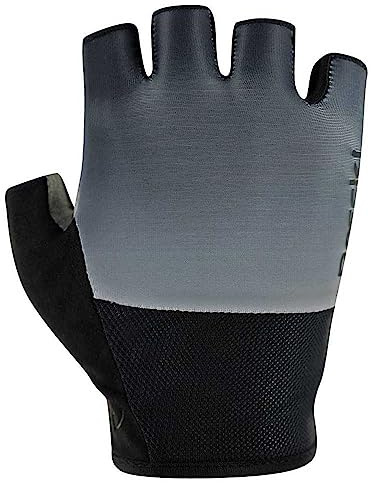 Roeckl Bruneck Fahrrad Handschuhe kurz grau/schwarz 2024: Größe: 8