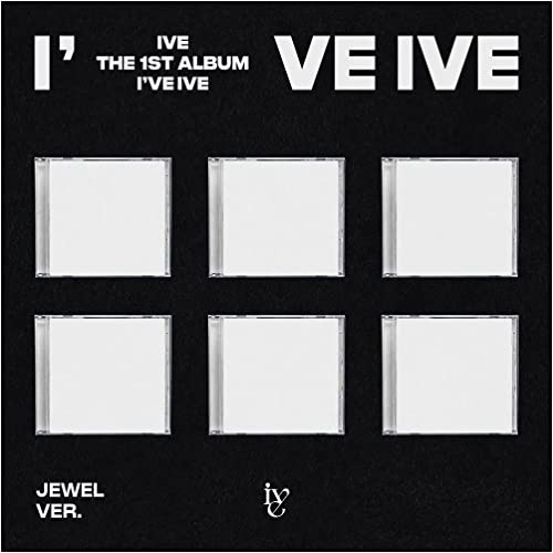 IVE I've IVE 1st Album Limited Jewel Case Version CD+Mini folded poster on pack+Photobook+Photocard+Tracking Sealed (Rei Version)