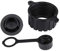 Bouchon de Bidon D'essence Kit de Pièces de Bidon D'essence de Remplacement Vis de Bec Bouchon de Joint D'évent Arrière pour Bec Gott Rubbermaid (Capuchon large du mamelon d'huile Capuchon)