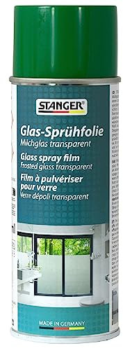 Stabilo Befestigungstechnik Glas-Sprühfolie 400ml - grün transparent | Fensterfolie Sichtschutz Milchglasfolie Glasdekor